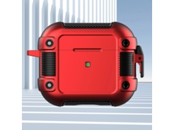 Capa Protetora Tank Tpu+pc para Fones de Ouvido Sem Fio Airpods 3 GIECY