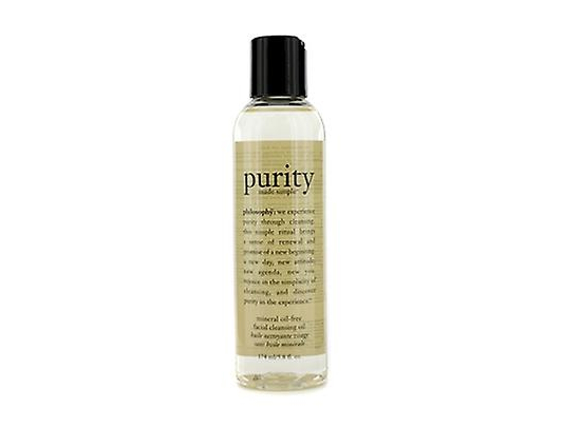 Óleo De Limpeza Facial Purity Of The Philosopher Made Simple, Sem Óleo Mineral, 174ml/5,8 Oz