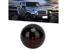 Manopla De Câmbio M12x1, 25 5 Velocidades Durável Com 3 Adaptadores Acessórios Universais Para Automóvel (preto), M12x1,25, Aço, Para Automóvel