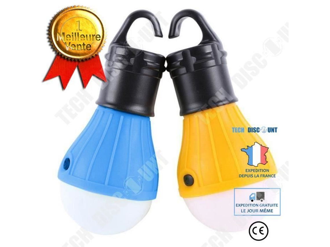 Lanterna Noname Conjunto De 2 Led Alimentação 3 Pilhas Aaa Camping Ao Ar Livre Aquaforge