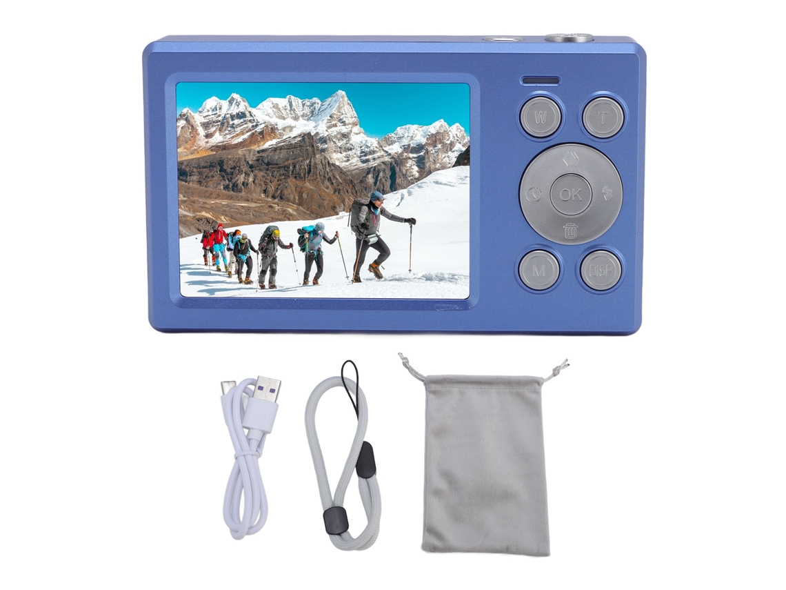 MARCA Câmara para crianças, mini câmera digital de 1080p com tela ips de 2 polegadas