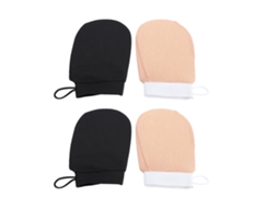 4pcs Luva Exfoliante Para Ducha E Spa Em Casa Exfoliação Corporal