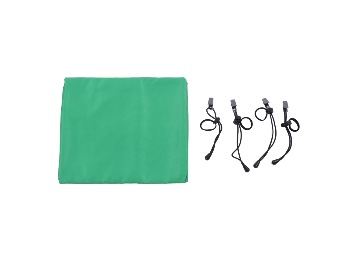 Photographic Green Screen Green Cotton Polyester Perforated Background Cloth For Shooting 1x2m/39.4x78.7in LAXISCREED