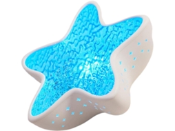 Projetor De Luz Quarto Com Projeção Estrela-do-mar E Tema Marinho,