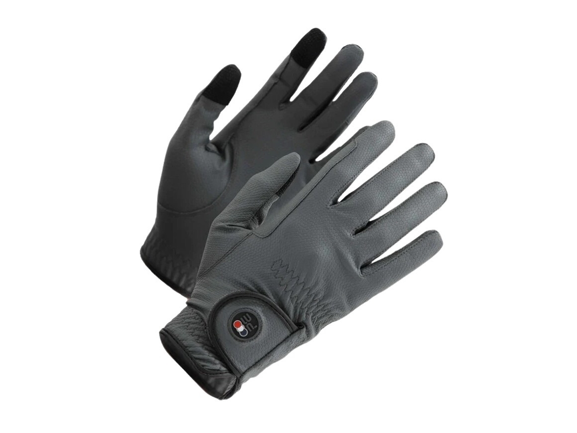 Luvas para Equitação PREMIER EQUINE (Mulher - Cinzento - XS)
