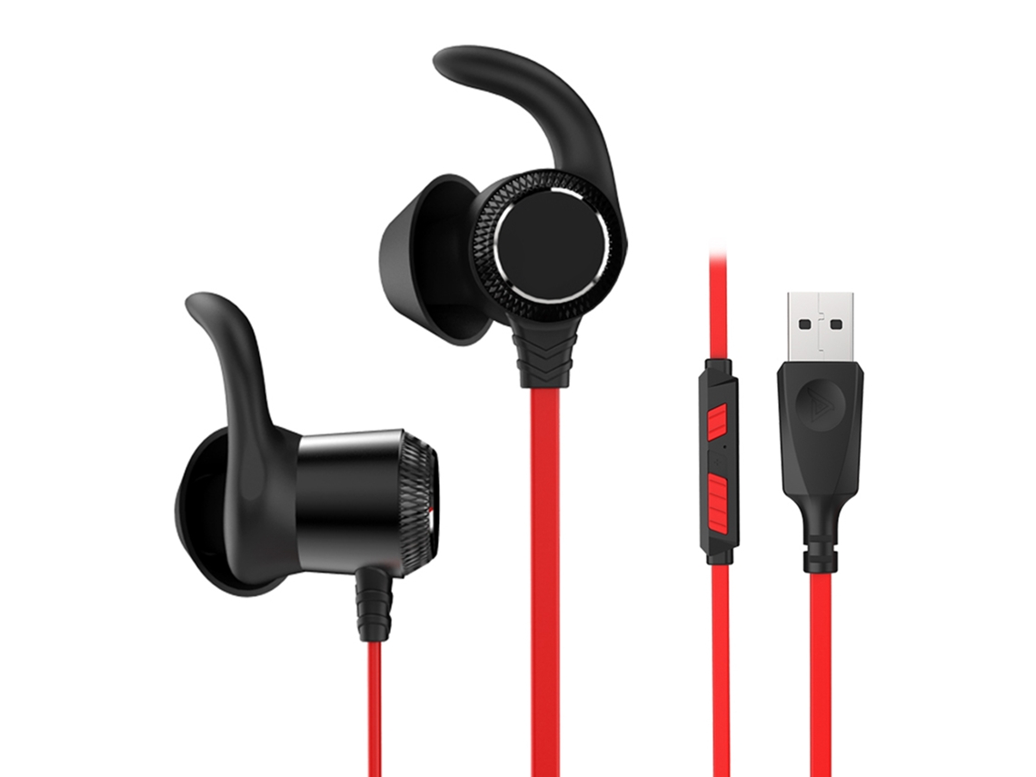Fone De Ouvido Gamer Com Microfone Cancelamento De Ruído Confortável Ergonomico Para Celular 3.5mm Usb
