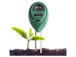 Detector de umidade, luz e pH para plantas 2026, 3 em 1, fácil leitura, sem bateria S/MARCA