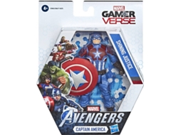 Figura de Ação AVENGERS Captain America Shinning Justice Gamer Verse (Idade Mínima: 4 anos)