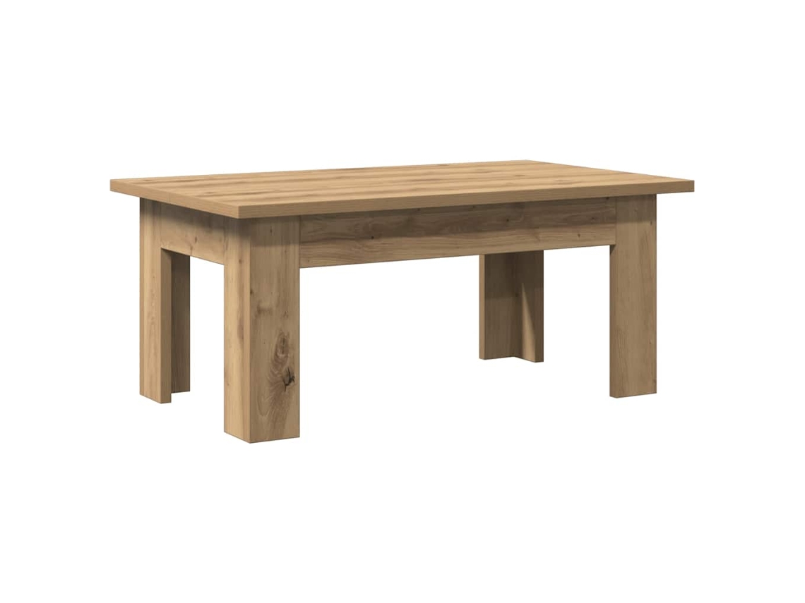 Conjunto 1 Mesa De Centro Vidaxl Marrom Derivados De Madeira (100 X 60 X 42 Cm)
