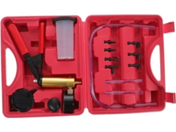 Kit de sangria manual Freio com ferramenta de drenagem a vácuo e manutenção inclusa.