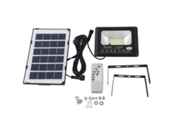 Refletor Solar Externo com 100 Leds, Ip67 À Prova D'água, para Parede Ou Rua, com Controle Remoto CHABERLU