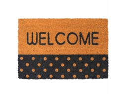 Tapete De Coco Com Base Pvc Antiderrapante 60x40 Cm