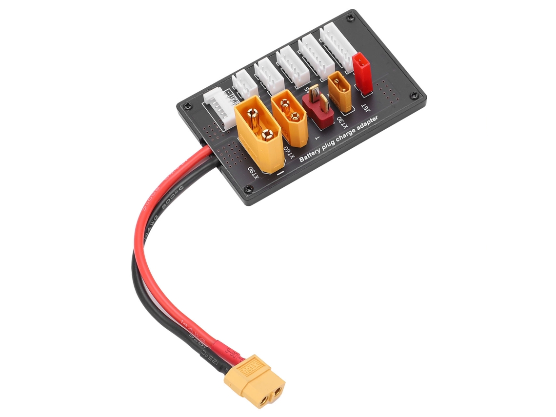 Laxiscreed Carregador Paralelo Xt60 Para Baterias Lipo 2s A 6s Balanceadas
