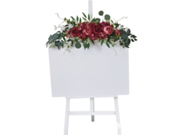 Laxiscreed Painel De Porta Com Flor De Peónia Para Casamentos E Decoração De Entrada