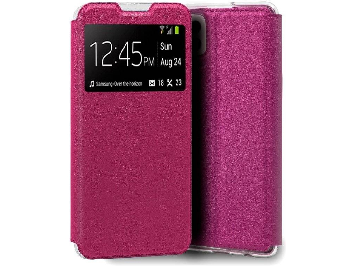 Capa Samsung A22 4G COOL Flip Cover Rosa