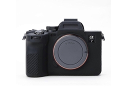 Capa Protetora De Silicone Macio Para Sony A7 Iv