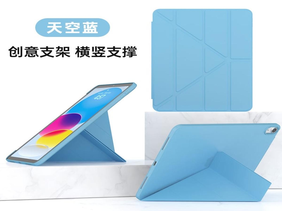 Capa para Tablet Proteção É Adequada Paraazul Celeste Ipad 10.9 de 2022 LURELIA (10)