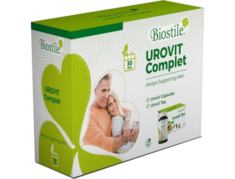 Biostile Urovit Complet – Com Saw Palmetto E Tribulus Terrestris Para Apoiar A Saúde Da Próstata E Da Bexiga Nos Homens