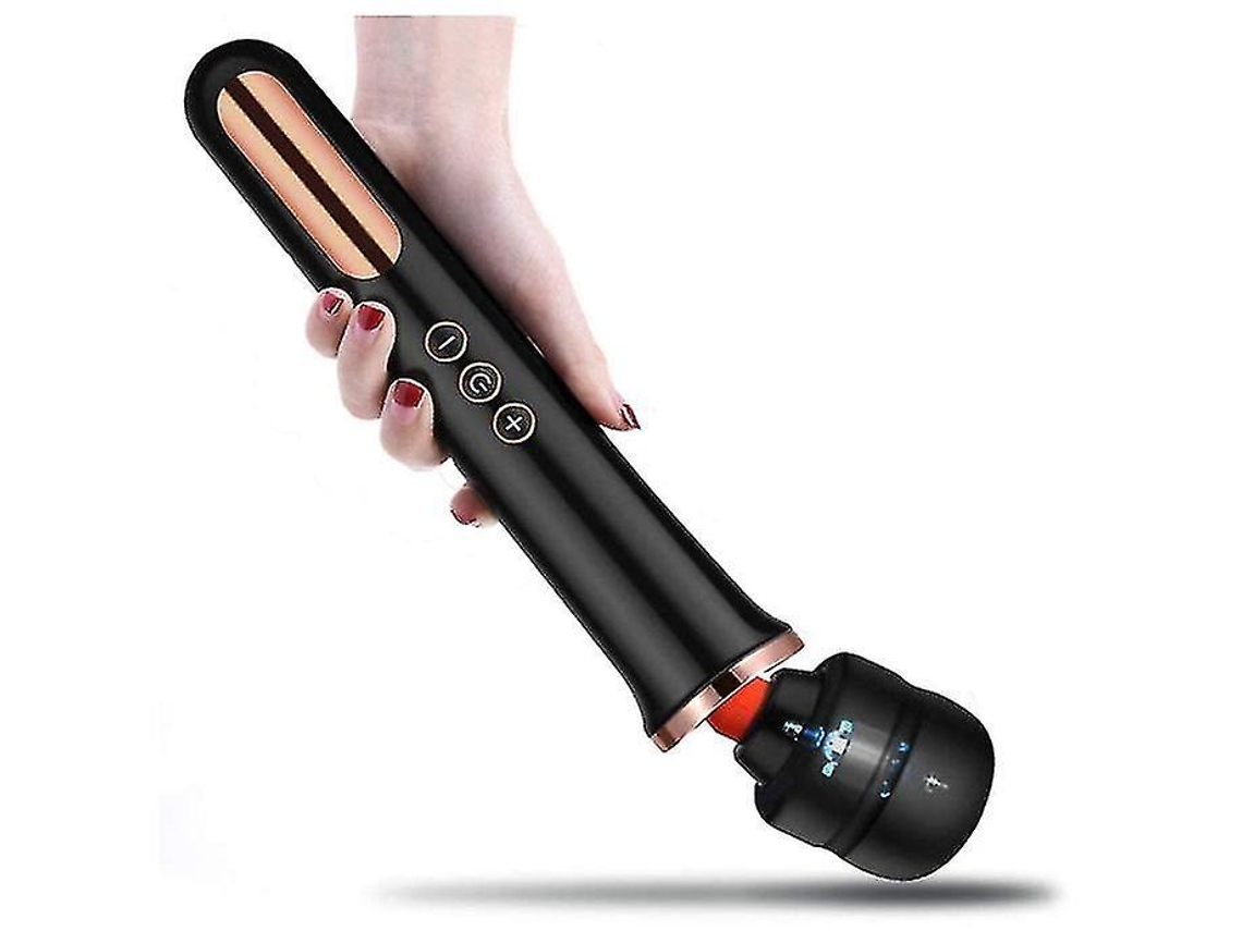 Massageador de mão sem fio com 50 modos poderosos, ferramenta de massagem pessoal elétrica portátil, recarregável por USB