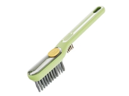 Escova de limpeza de junta com cerdas duras, recheio de líquido, multifuncional, verde S/MARCA