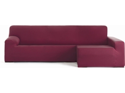 Capa de Chaise Longue Direita EYSA Premium Bronx Tecido Multielástico (310 x 170 x 110 cm - Poliéster - Burdeos)