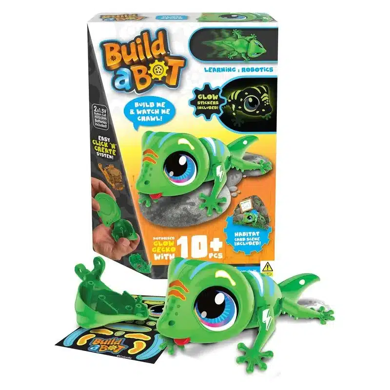 Lagarto Luminoso Interactivo Verde Build A Bot Goliath 928703 Verde Goliathp24