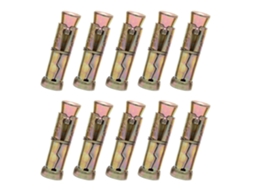 Pacote Com 10 Parafusos De Expansão Portáteis E Reforçados Para Materiais De Artesanato, Ideais Para Concreto, Pedra E