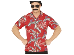Camisa GUIRCA Havaiana Com Papagaios Para Adulto (L)