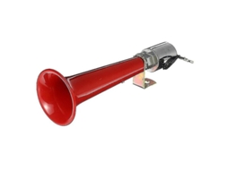 Sino De Ar 180db Super Alto 12/24v Para Carro Caminhão Barco Trem Com Freio De Ar Vermelho