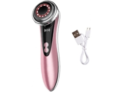 Massageador Facial Lifting E Firmador Da Pele Anti Rugas E Deposição De Gorduracor De Rosa Yunzii