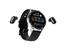 Smartwatch com Fones de Ouvido, Relógio Inteligente 2 em 1 para iPhone, Compatível, Relógio de Pressão Arterial Pro para Homens, Rastreador Yizhood