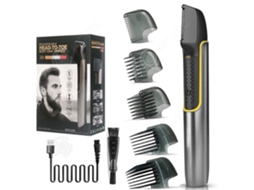 Inn Tondeuse Corpo 600mah Recarregável Por Usb Ajuste De Comprimento Cabeça De Corte R Cortador Com 5 Pentes Limitadores E Escova De Limpeza Innovtec