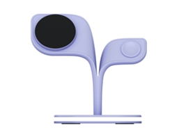 Dock de Carregamento Sem Fio EOOCOO (carregamento Multi dispositivo 5 em 1 com Luz Led)