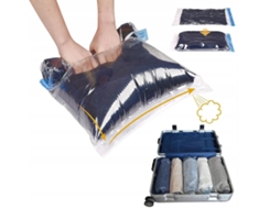 Conjunto De Sacos De Vácuo Para Roupas Hitztv, Dobráveis, Ideais Para Viagens E Para Casavayotoy