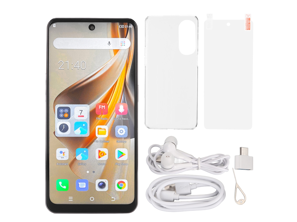 Smartphone Ultra-fino Laxiscreed 8gb Ram 64gb Armazenamento Com Bateria De 7800mah