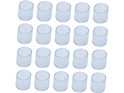 Conjunto De 20 Protetores Pvc Para Pés Cadeiras, Antiderrapantes E Espessos, Ideais Para Proteger Móveis, Mesas E