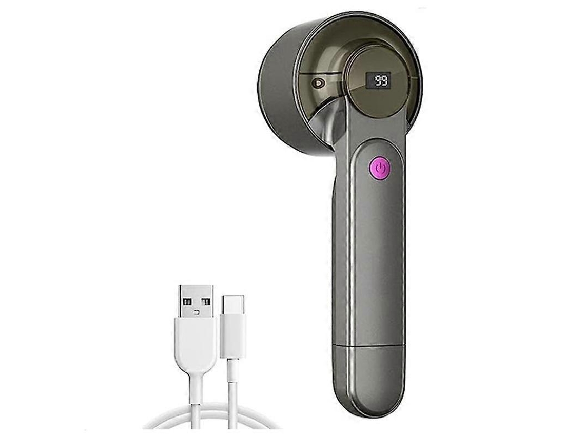 Removedor De Fiapos E Bolinhas Recarregável Para Tecidos, Com Visor Digital De Led. Remove Fiapos E Bolinhas De Roupas. PENGDSJE