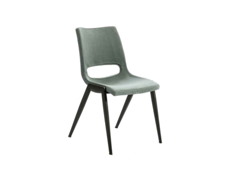 Cadeira modelo Aloha original com acabamento em azul da SCHULLER