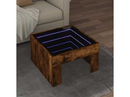 Mesa de Centro HARLANV1 com luzes LED Infinity (50x50x30 cm)
