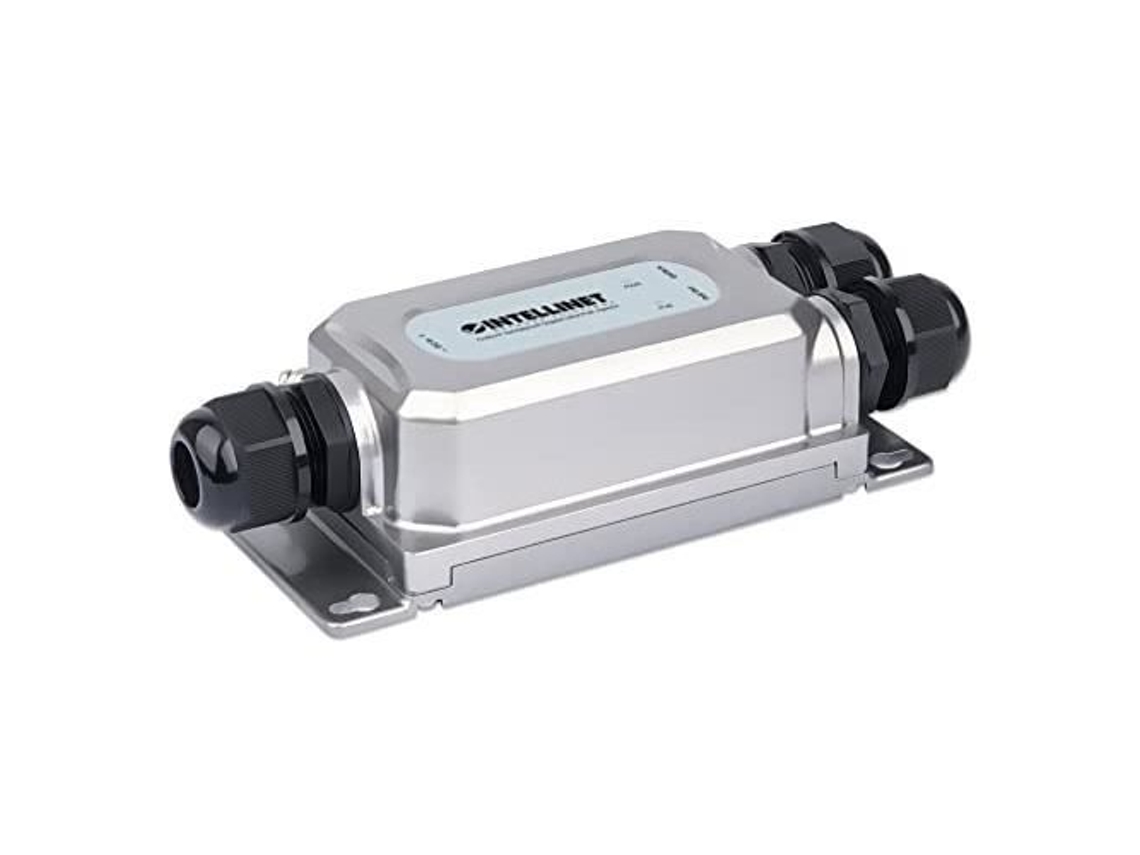 Injetor Gigabit PoE Antivandalismo Intellinet 561785 Externo, Proteção IK10 IP67