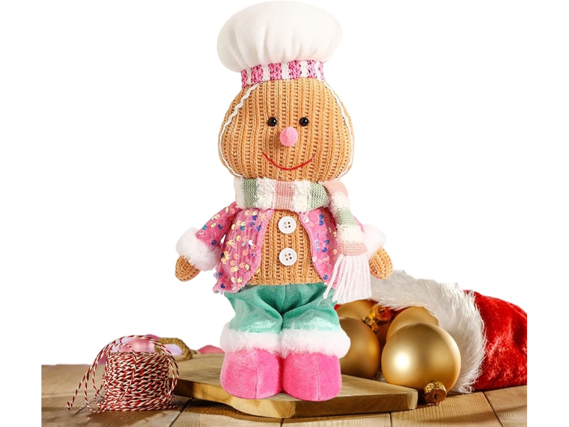 Brinquedo De Pelúcia Biscoito Gengibre, Boneco Macio E Fofo