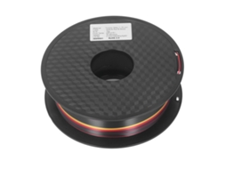Filamento de seda tripla cor dourado vermelho preto PLA 1.75mm para impressora 3D S/MARCA