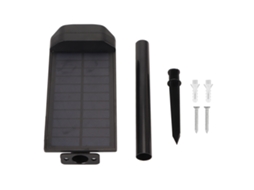 Luminária Solar de Jardim com Estaca, Brilhante, À Prova D'água Ip67, com Luz Quente CHABERLU