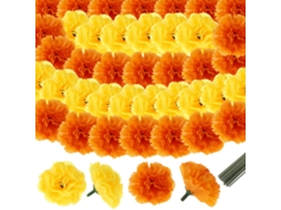 Cabeças de Flores Artificiais de Calêndula AQUAFORGE