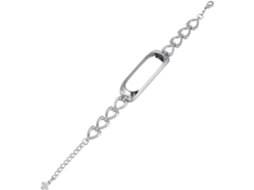 Pulseira De Relógio Com Pingente Coração Em Metal, Feita Liga Zinco,