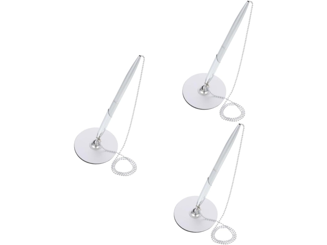 Conjunto De 3 Canetas Executivas Elegantes E Robustas,