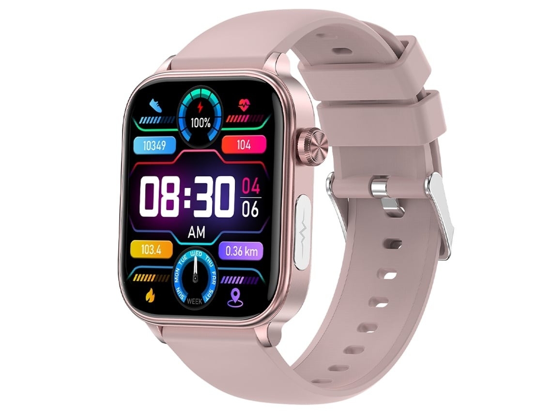 Smartwatch Et570 1,39 Polegadas Com Monitoramento De Saúde E Chamadas Bluetooth (rosa)