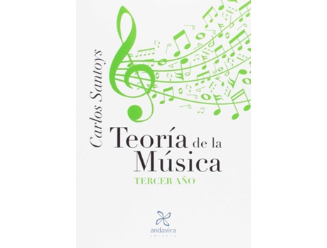 Livro Teoría De La Música: Tercer Año de Santoys, Carlos (Espanhol)