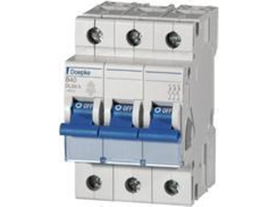 Interruptor Ls B32a Dls 6h B32 3 6 Ka 6ka 3 polos 400v B característico Dls 6h B32 3 6 Ka Doepke (09914116)