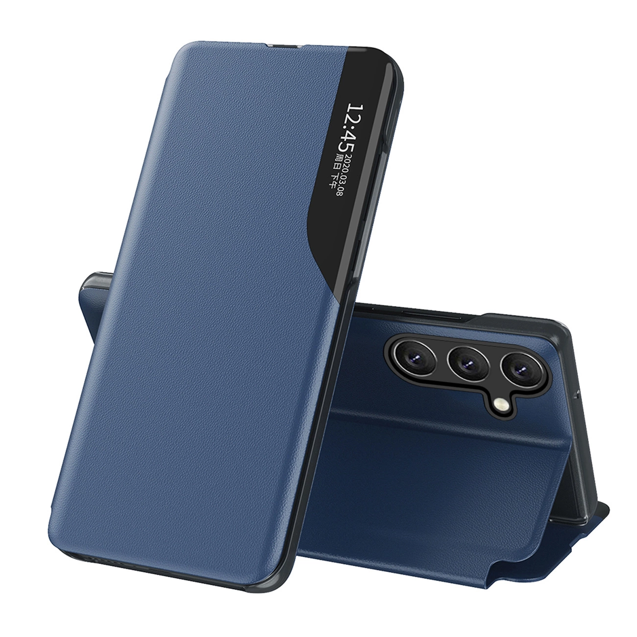 Capa Hurtel Eco Leather View Para Samsung Galaxy A36 Com Aba E Stand By